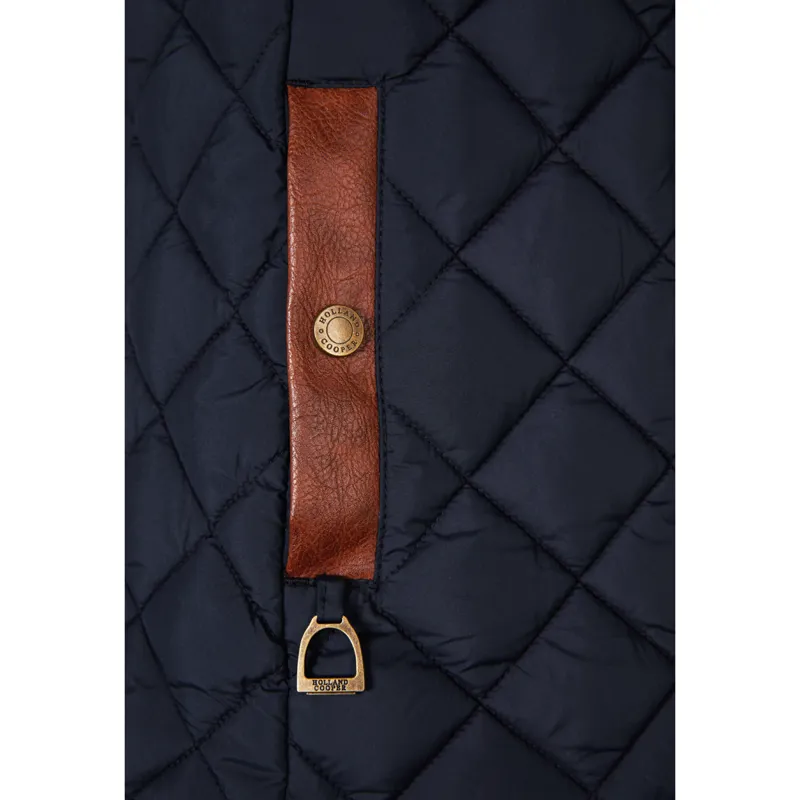 Holland Cooper Country Quilted Gilet - Ink Navy-8